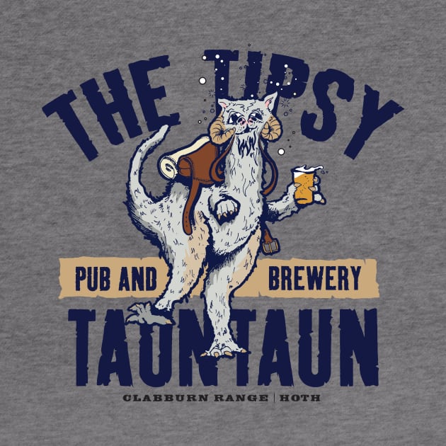 The Tipsy Tauntaun by MindsparkCreative